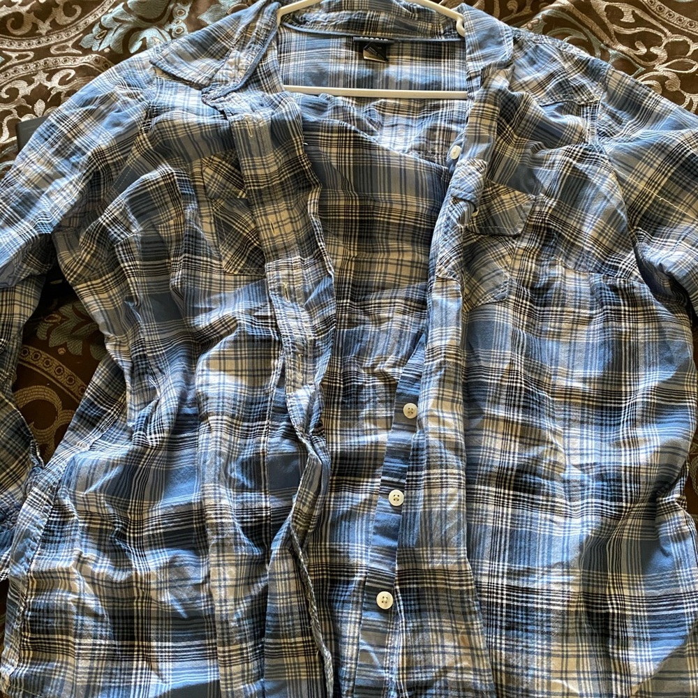 Torrid button down top